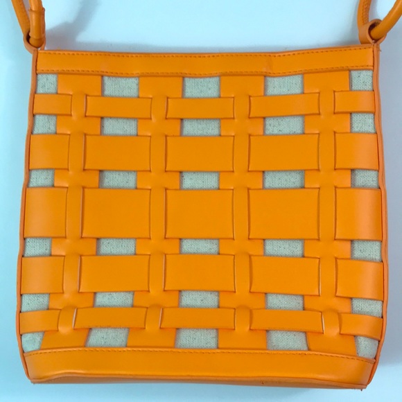 A.new day orange purse, NWT - Picture 2 of 9
